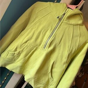 Scuba Oversized Half Zip M/L Wasabi